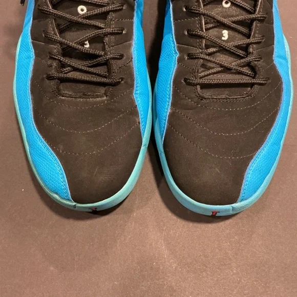 Nike Air Jordan 12 Retro Black Turbo Green Size 12 - Picture 4 of 16